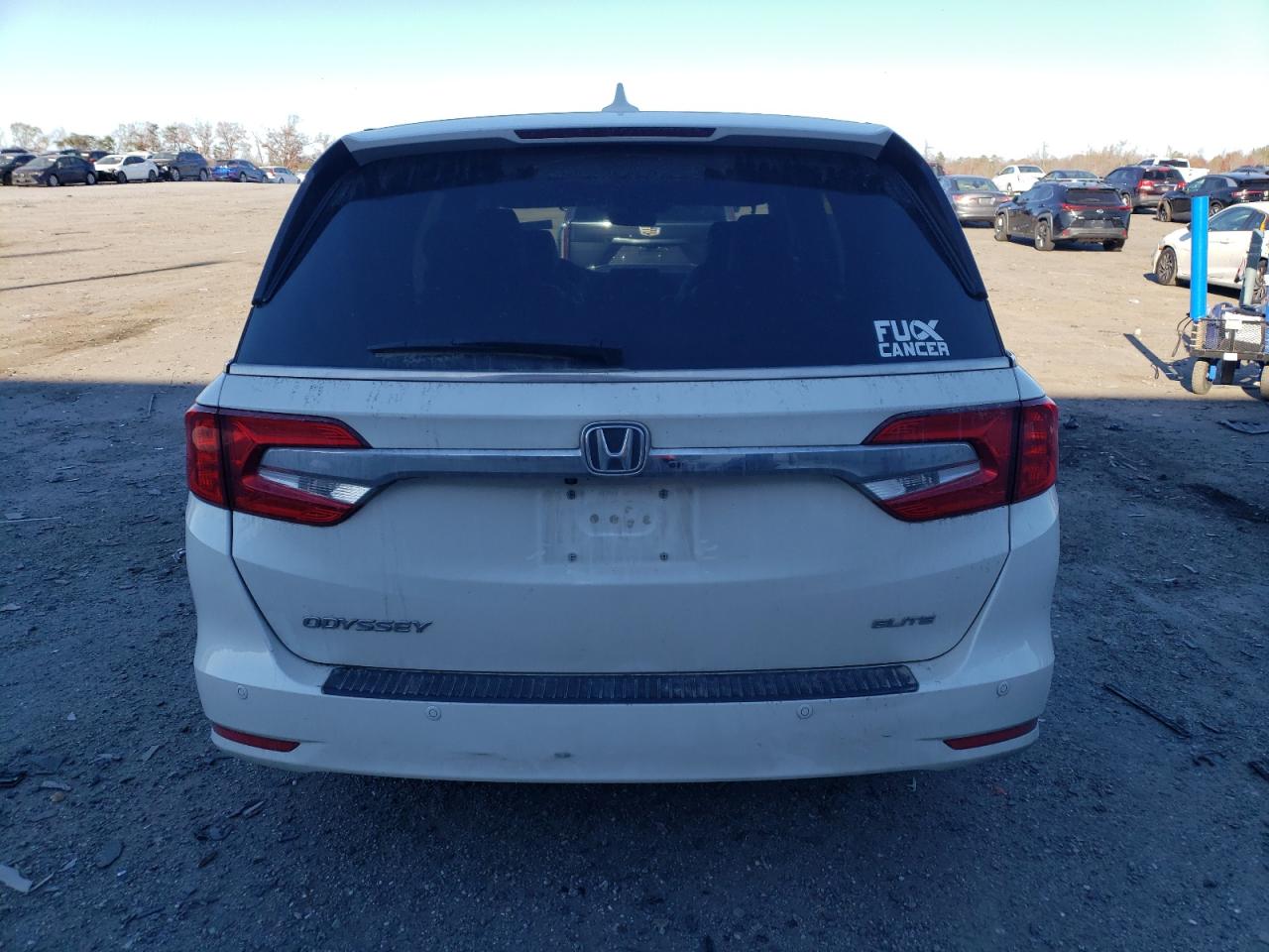 2018 Honda Odyssey Elite VIN: 5FNRL6H93JB016247 Lot: 93363605