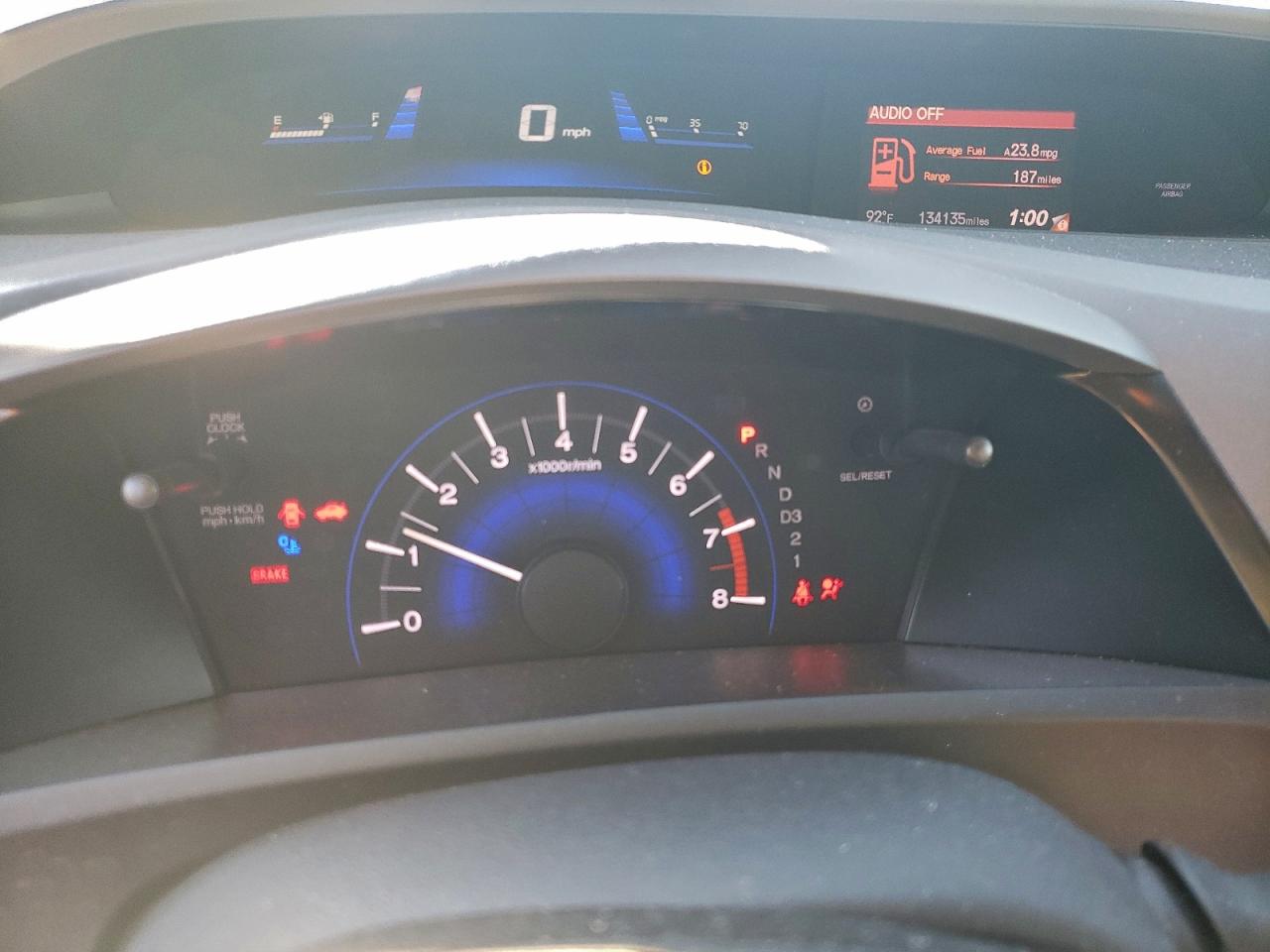 2012 Honda Civic Ex VIN: 2HGFB2F86CH301256 Lot: 92758205