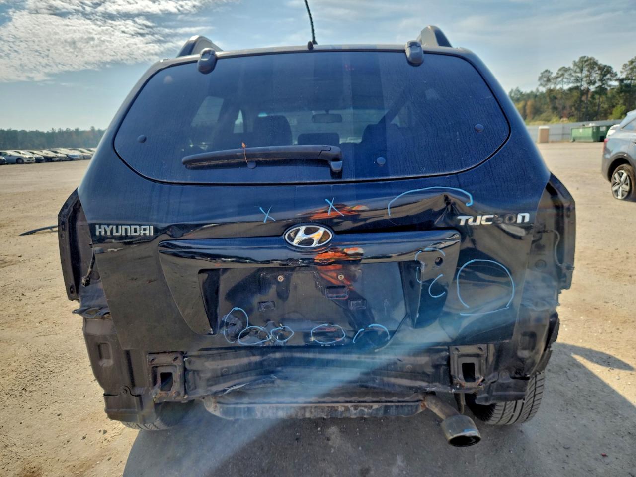 2007 Hyundai Tucson Gls VIN: KM8JM12B87U636855 Lot: 93683025