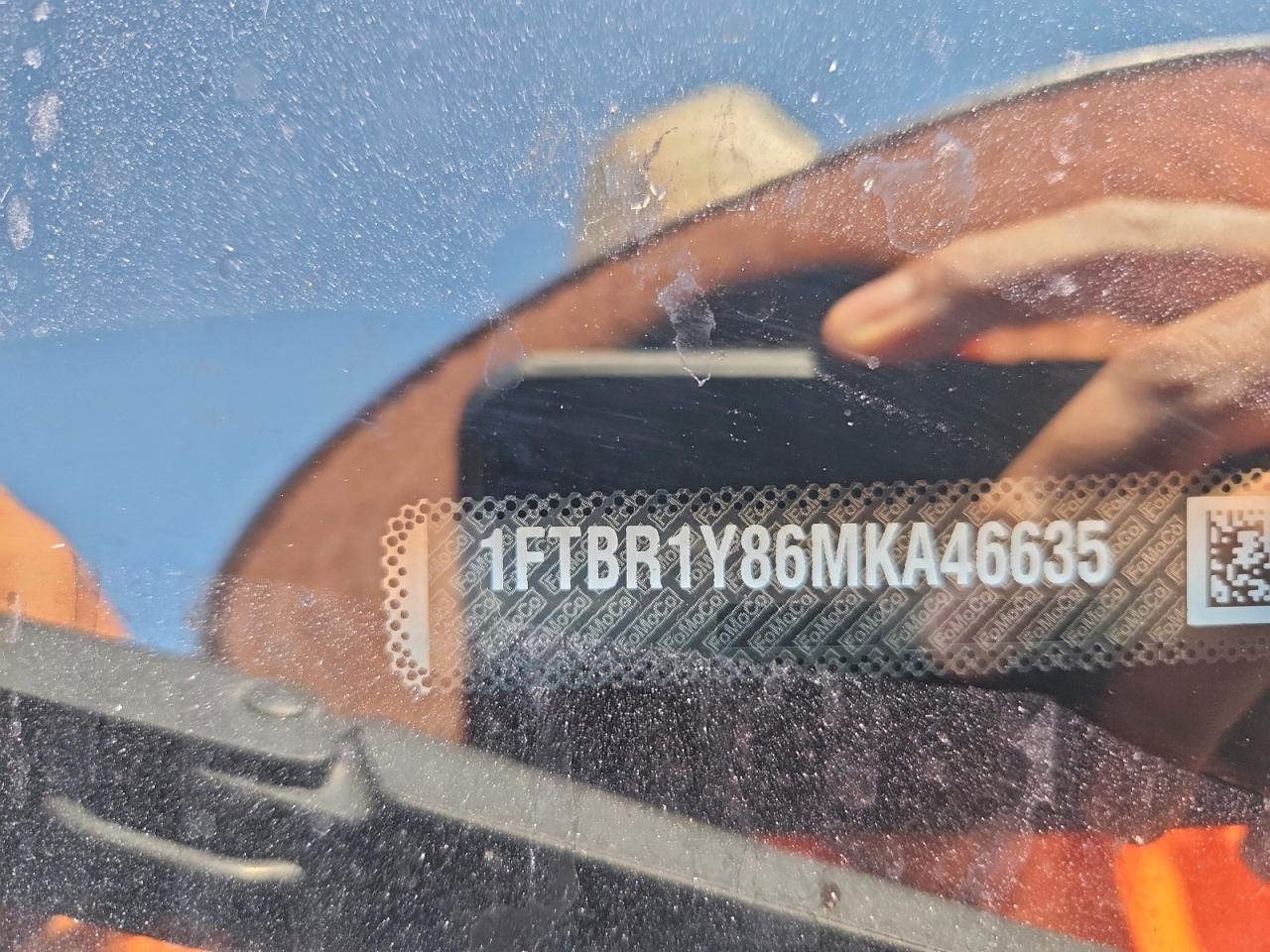 2021 Ford Transit T-250 VIN: 1FTBR1Y86MKA46635 Lot: 93722285