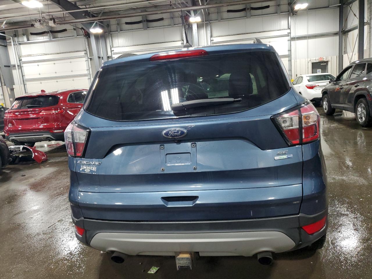 2018 Ford Escape Se VIN: 1FMCU9GD0JUC60001 Lot: 92057125