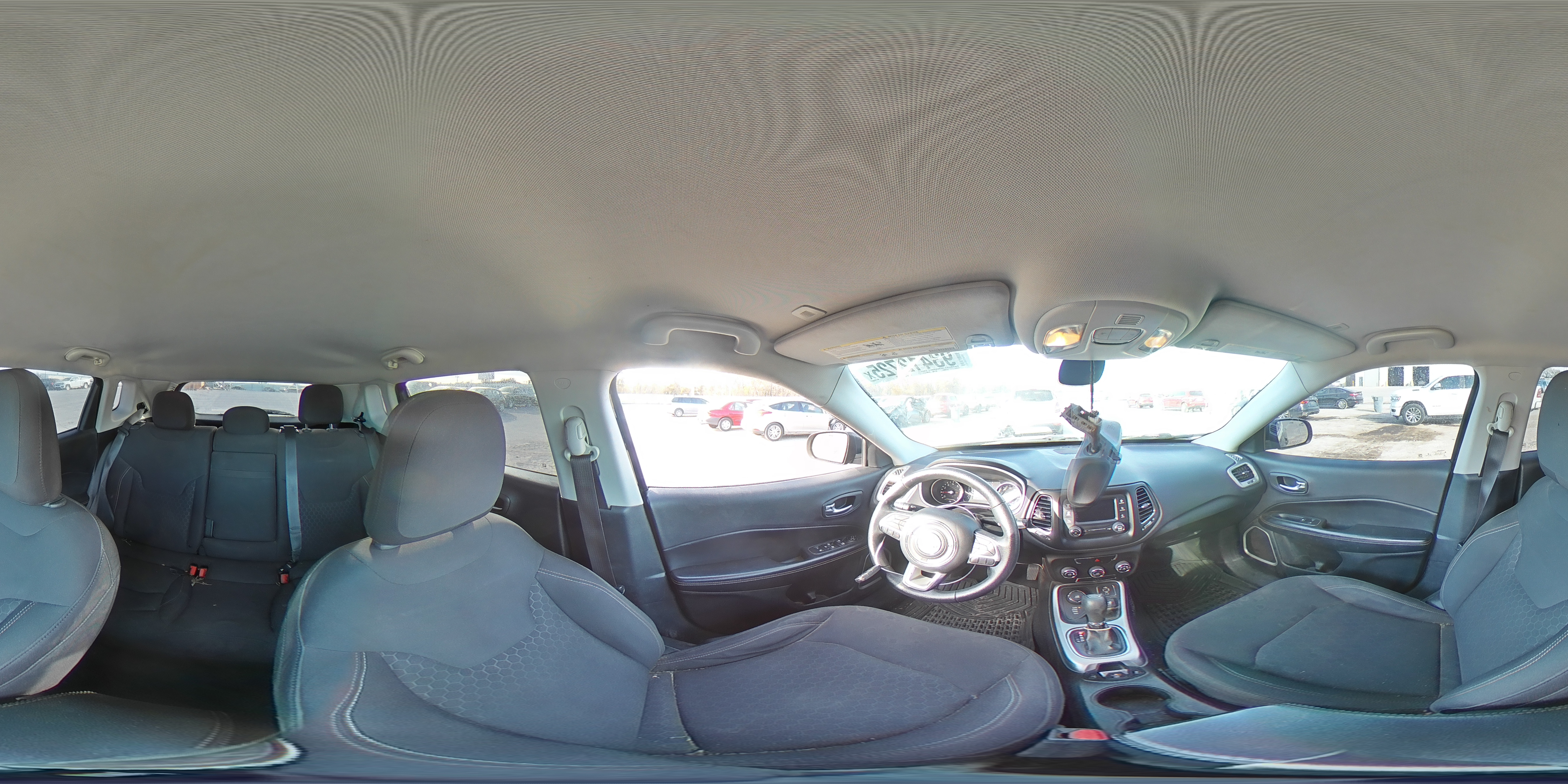 2017 Jeep Compass Sport VIN: 3C4NJDAB4HT656081 Lot: 93412725