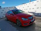2013 MERCEDES-BENZ C CLASS C220 CDI BLUEEFFICIENCY AMG SPORT 2DR AUTO for sale at Copart BRISTOL