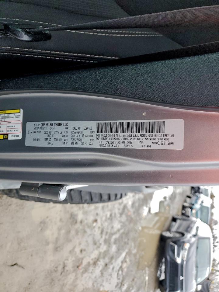 2015 Jeep Wrangler Unlimited Sahara VIN: 1C4BJWEG1FL531035 Lot: 94223045