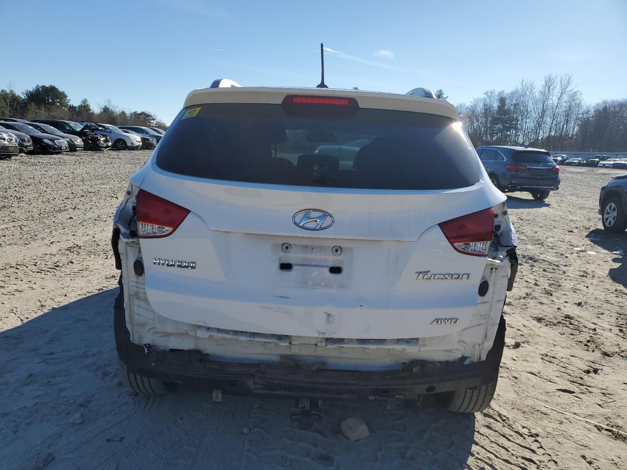 2013 Hyundai Tucson Gls VIN: KM8JUCAC6DU753769 Lot: 93480385