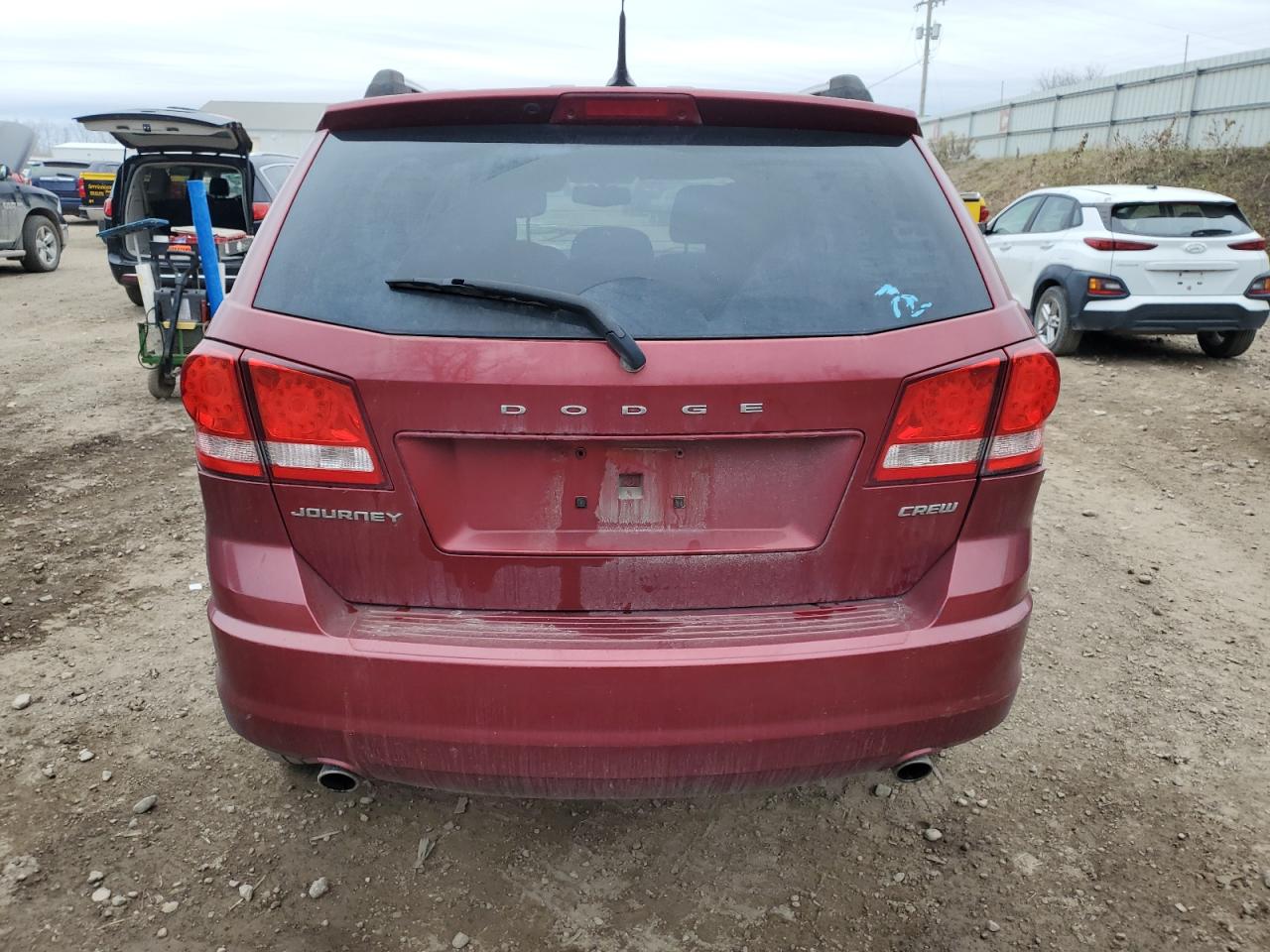 2011 Dodge Journey Crew VIN: 3D4PG3FG9BT516642 Lot: 92093845