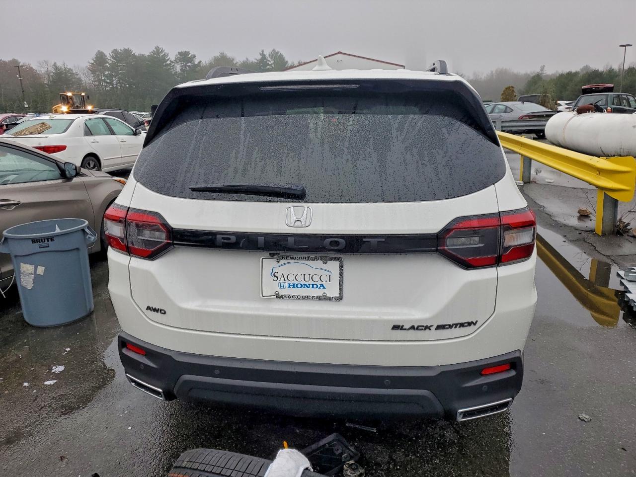 2025 Honda Pilot Black VIN: 5FNYG1H9XSB183368 Lot: 94296715