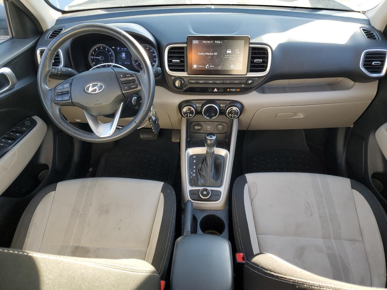 2021 Hyundai Venue Sel VIN: KMHRC8A3XMU105869 Lot: 91186755