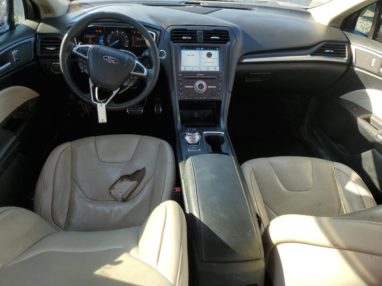 2017 Ford Fusion Titanium VIN: 3FA6P0K92HR151571 Lot: 92980685