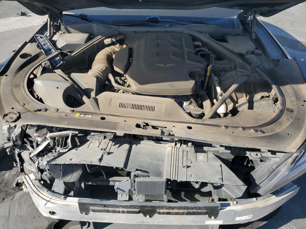 2018 Genesis G80 Base VIN: KMHGN4JE0JU216860 Lot: 92716875