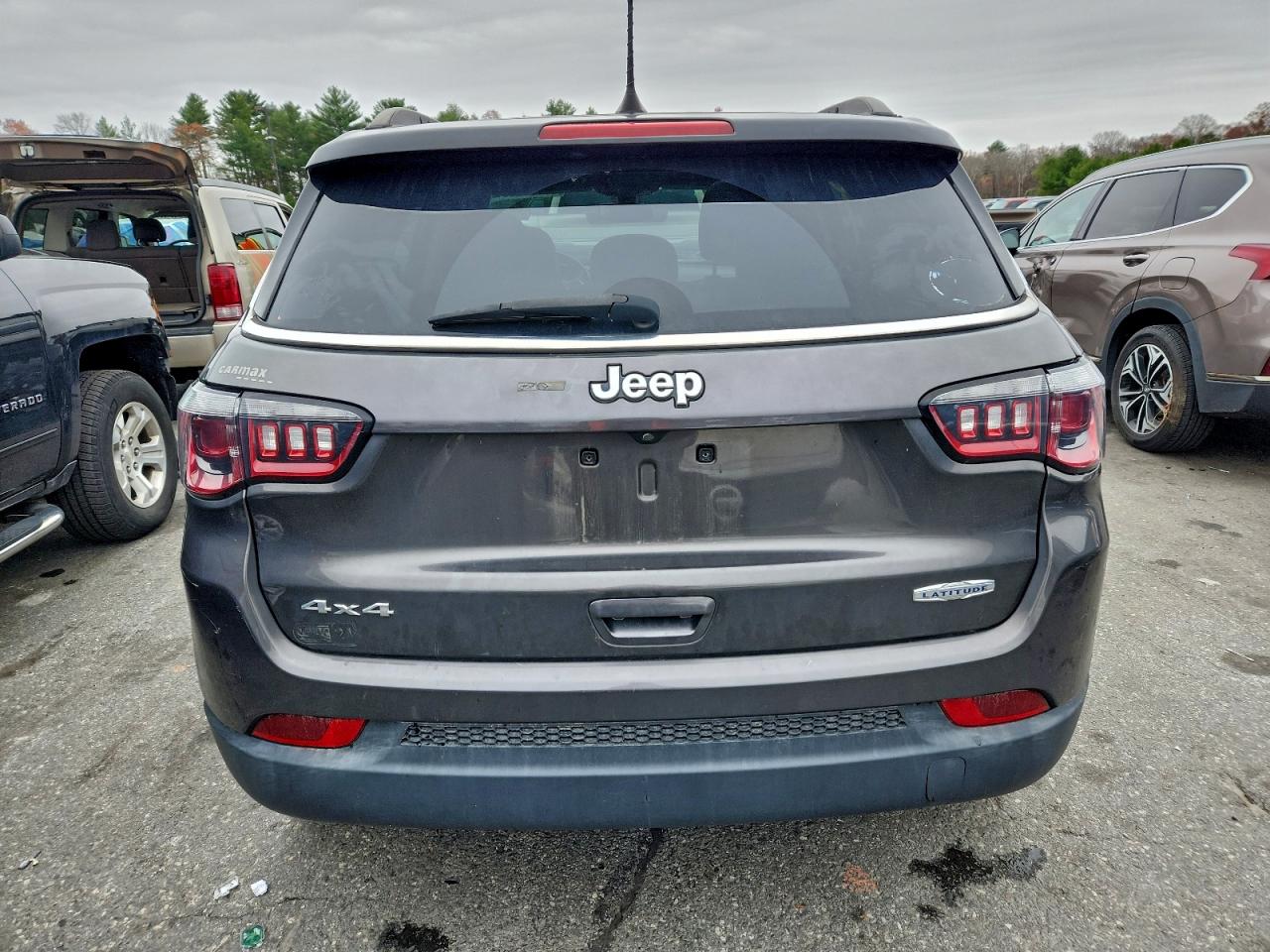2018 Jeep Compass Latitude VIN: 3C4NJDBB8JT138687 Lot: 93839265