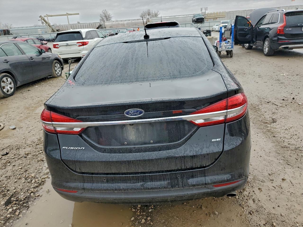 2018 Ford Fusion Se VIN: 3FA6P0H72JR192052 Lot: 93980435