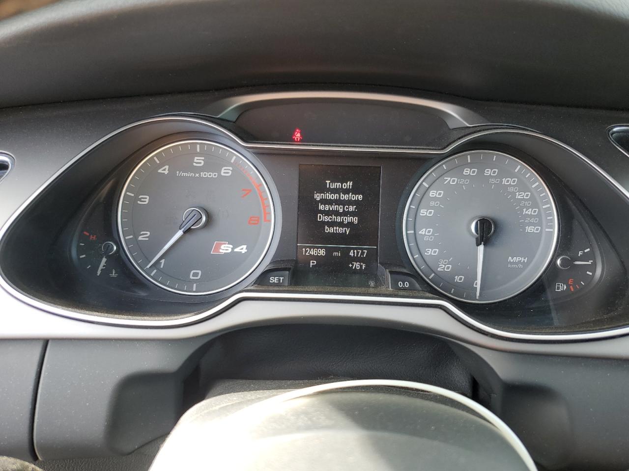 2013 Audi S4 Prestige VIN: WAUKGAFL2DA164701 Lot: 92460365