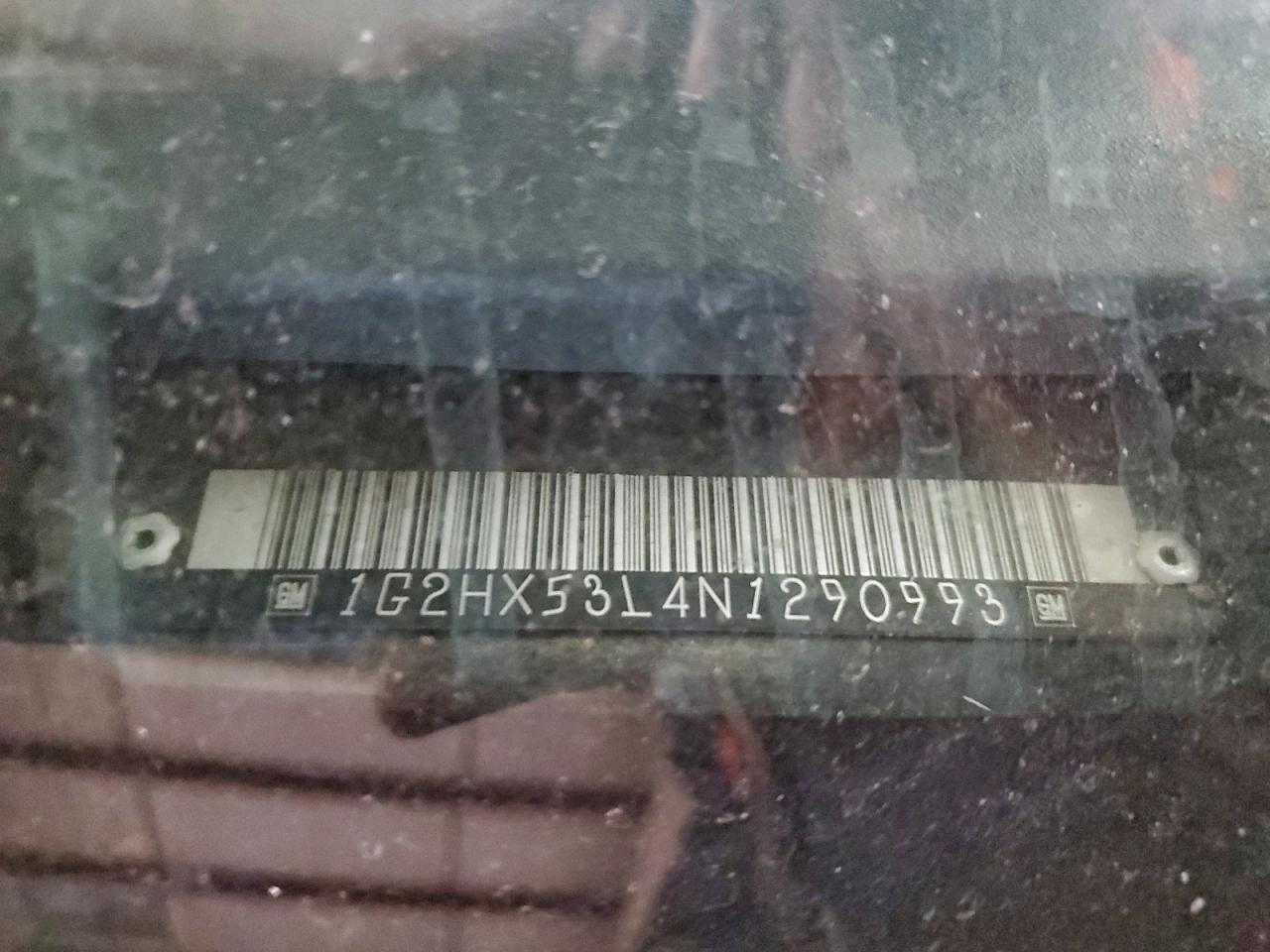 1992 Pontiac Bonneville Se VIN: 1G2HX53L4N1290993 Lot: 94539425