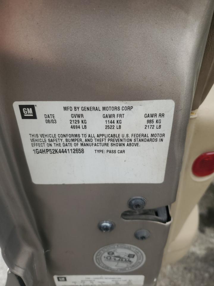 2004 Buick Lesabre Custom VIN: 1G4HP52K444112658 Lot: 92371885