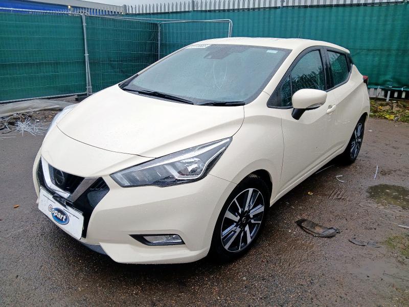 2018 NISSAN MICRA 0.9 IG-T ACENTA 5DR for sale at Copart PETERLEE