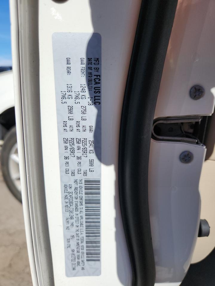 2018 Dodge Journey Sxt VIN: 3C4PDDBG4JT301248 Lot: 91262215