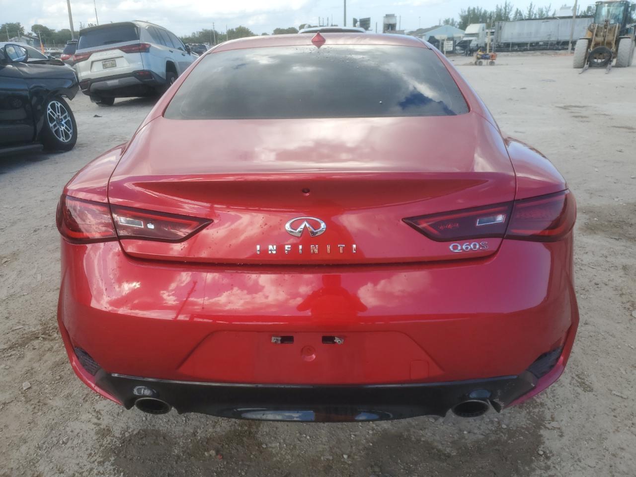 2019 Infiniti Q60 Red Sport 400 VIN: JN1FV7EK2KM360206 Lot: 91871305
