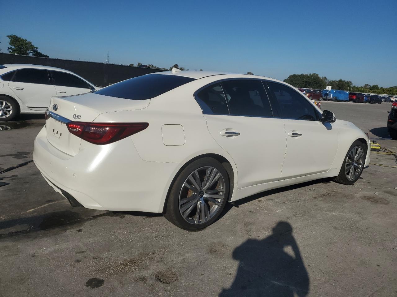 2021 Infiniti Q50 Sensory VIN: JN1EV7CR4MM751372 Lot: 90610425