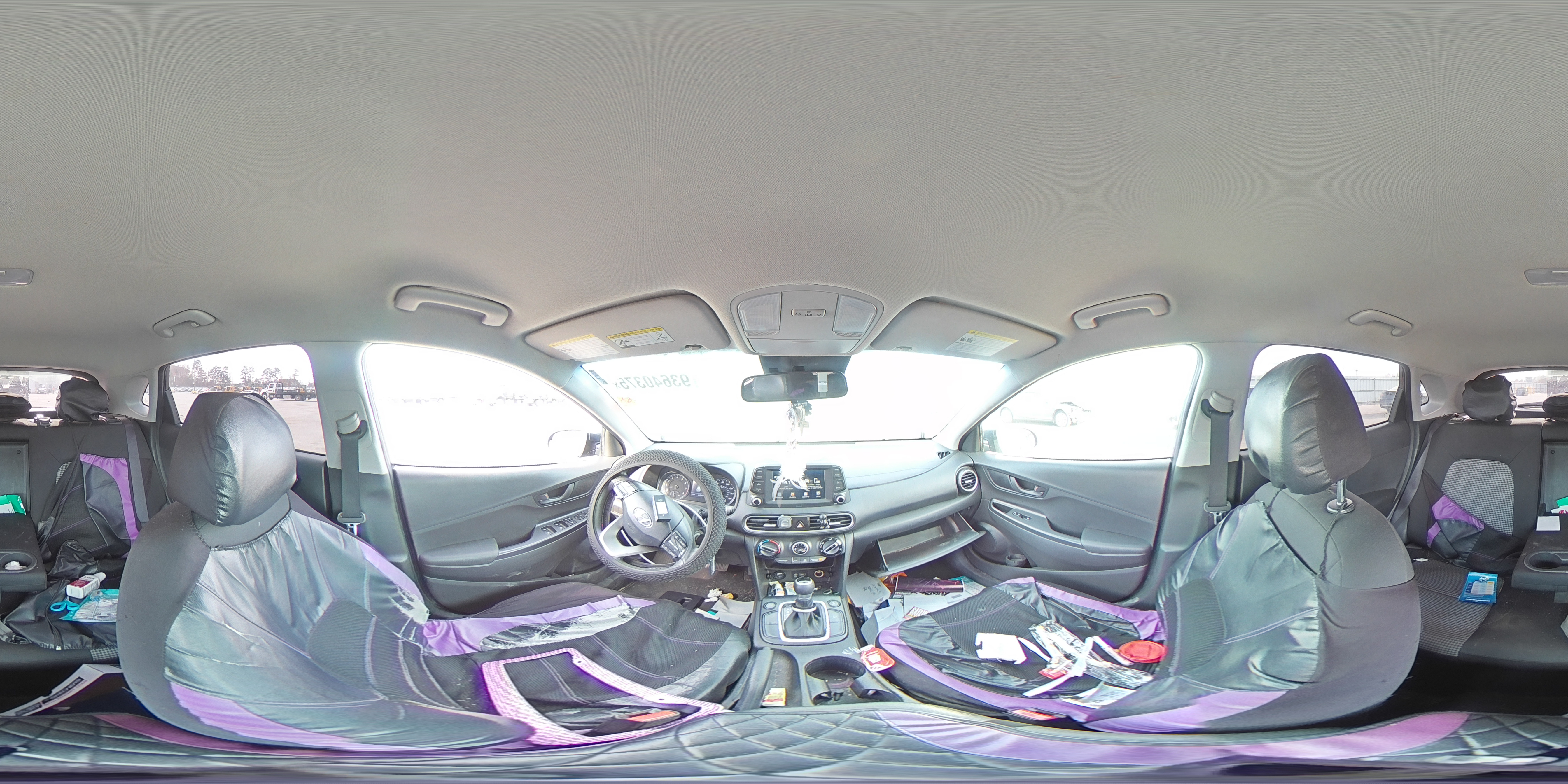 2019 Hyundai Kona Se VIN: KM8K1CAA5KU220126 Lot: 93640375