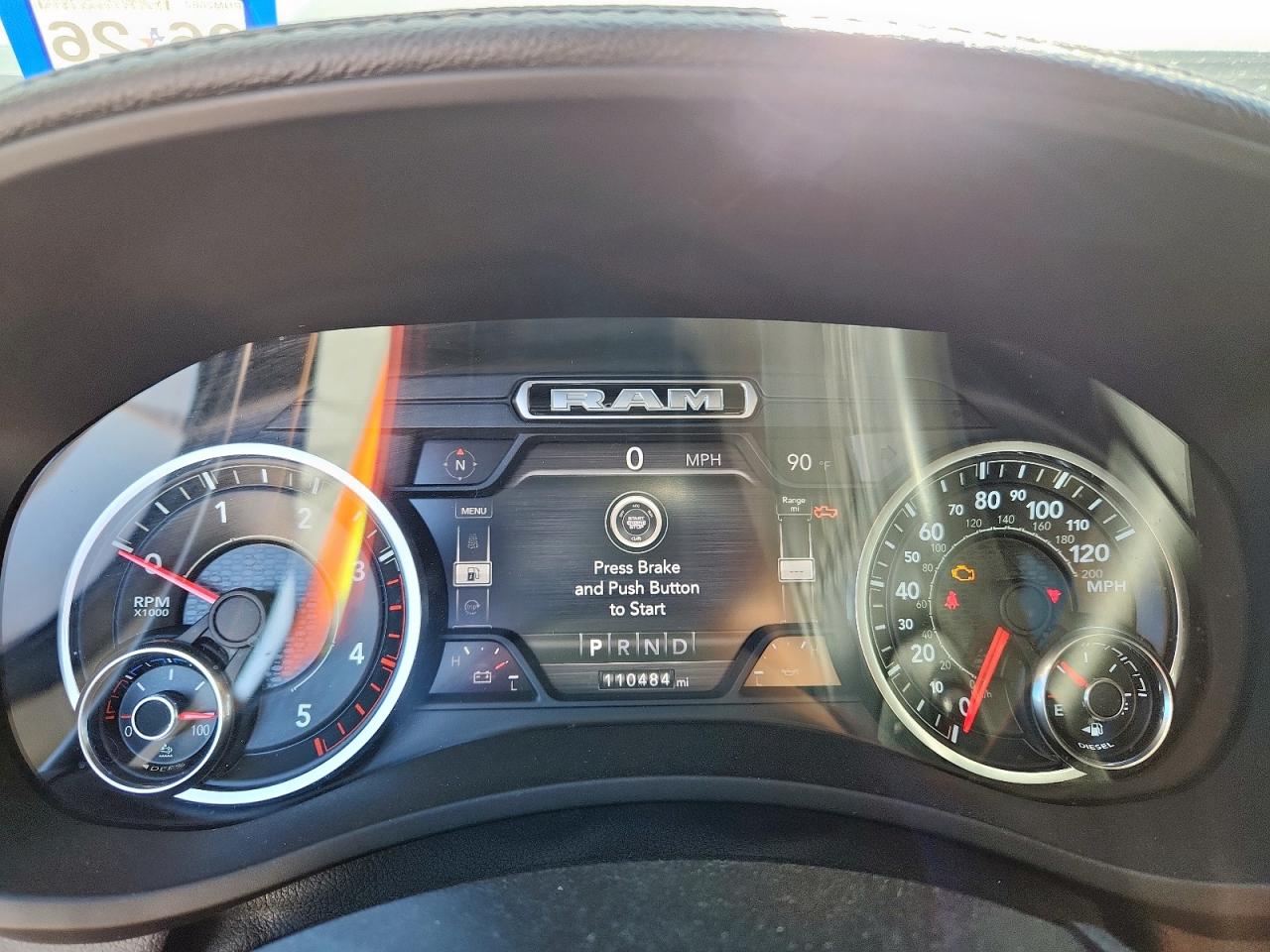 2021 Ram 2500 Laramie VIN: 3C6UR5NL4MG658579 Lot: 92584435