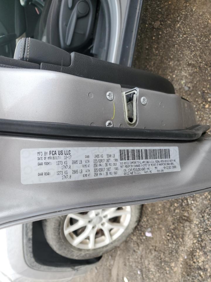 2018 Jeep Cherokee Latitude VIN: 1C4PJMCX3JD614949 Lot: 93633615