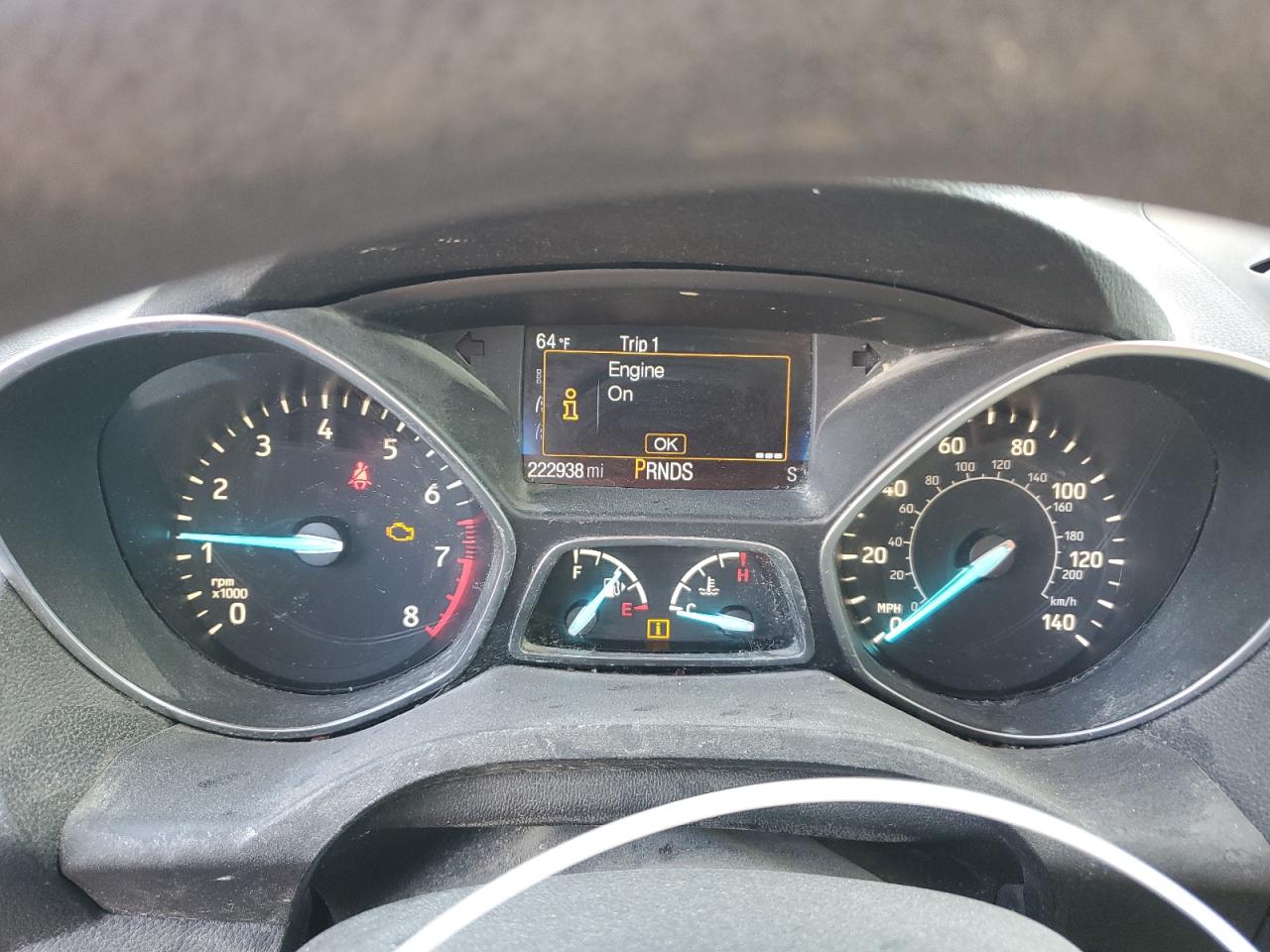 2017 Ford Escape S VIN: 1FMCU0F79HUD84334 Lot: 92671395