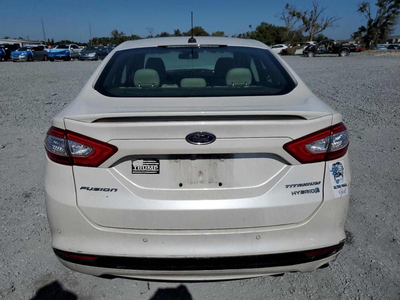 2016 Ford Fusion Titanium Hev VIN: 3FA6P0RU5GR338148 Lot: 92988485