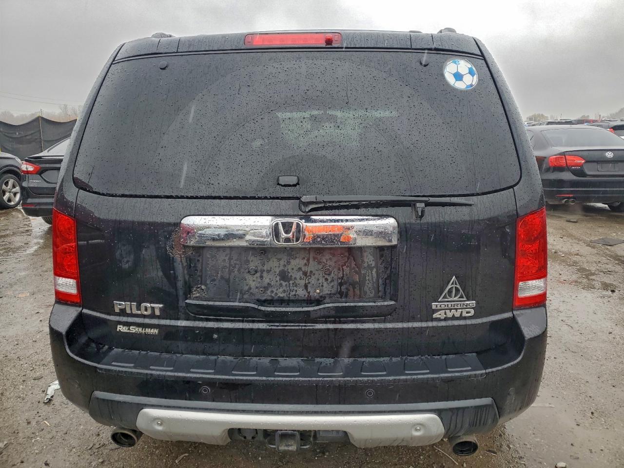 2011 Honda Pilot Touring VIN: 5FNYF4H90BB047836 Lot: 93284645