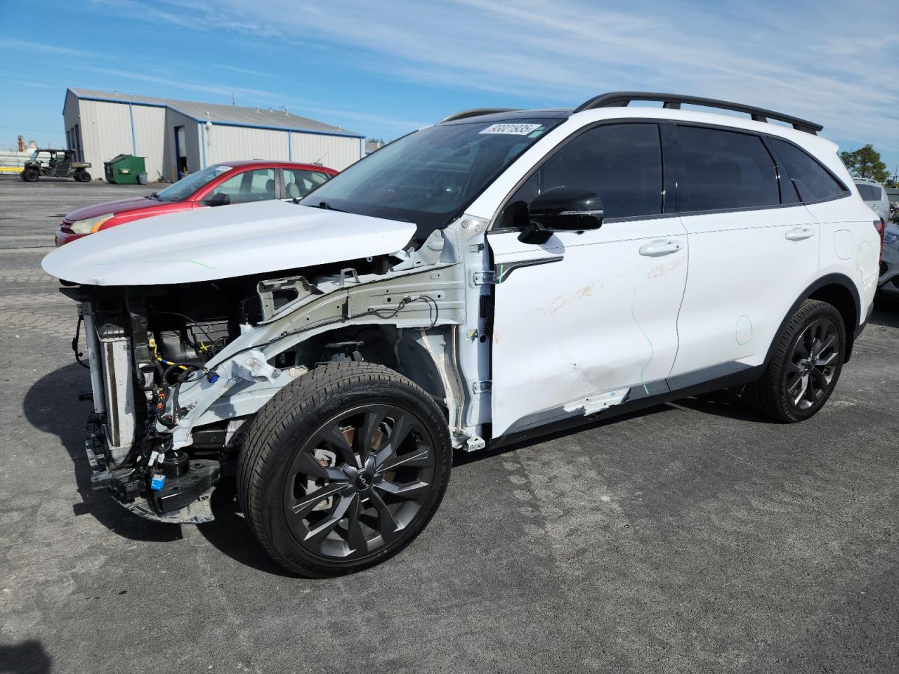 2022 Kia Sorento Sx VIN: 5XYRKDLF9NG123287 Lot: 93021935