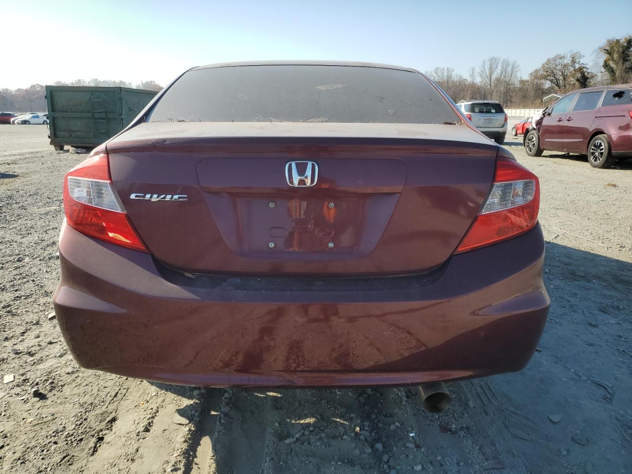 2012 Honda Civic Lx VIN: 2HGFB2F50CH591712 Lot: 93178915
