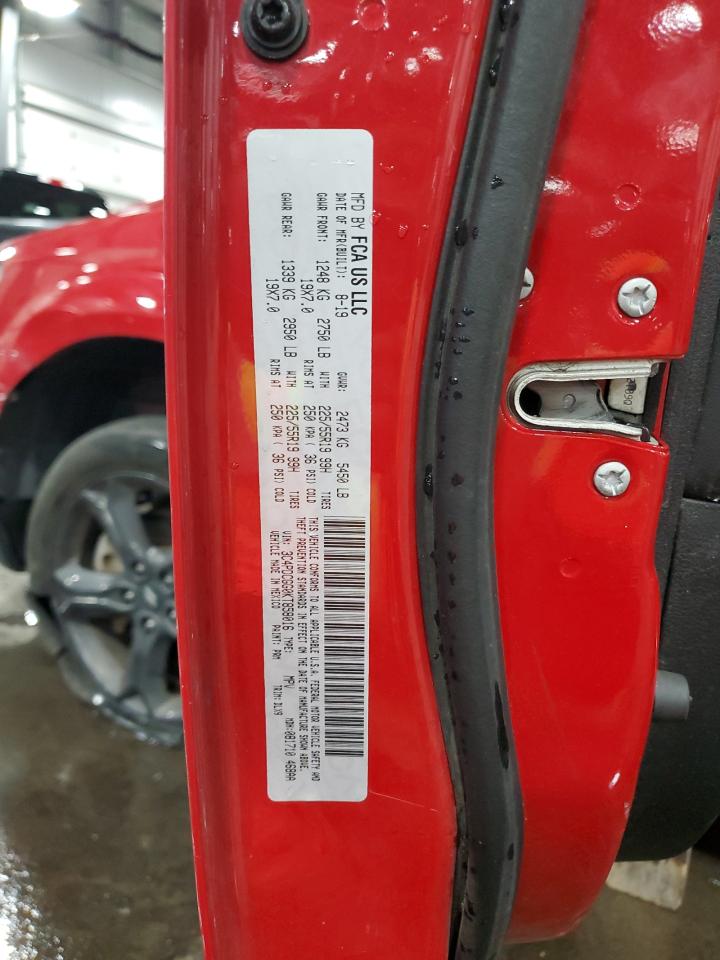 2019 Dodge Journey Crossroad VIN: 3C4PDCGG0KT858016 Lot: 91465905