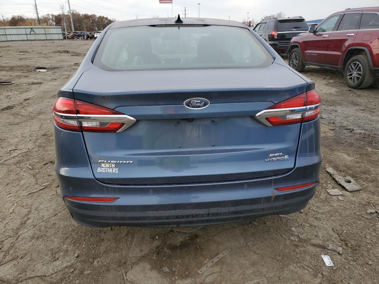 2019 Ford Fusion Sel VIN: 3FA6P0MU5KR208502 Lot: 91524305