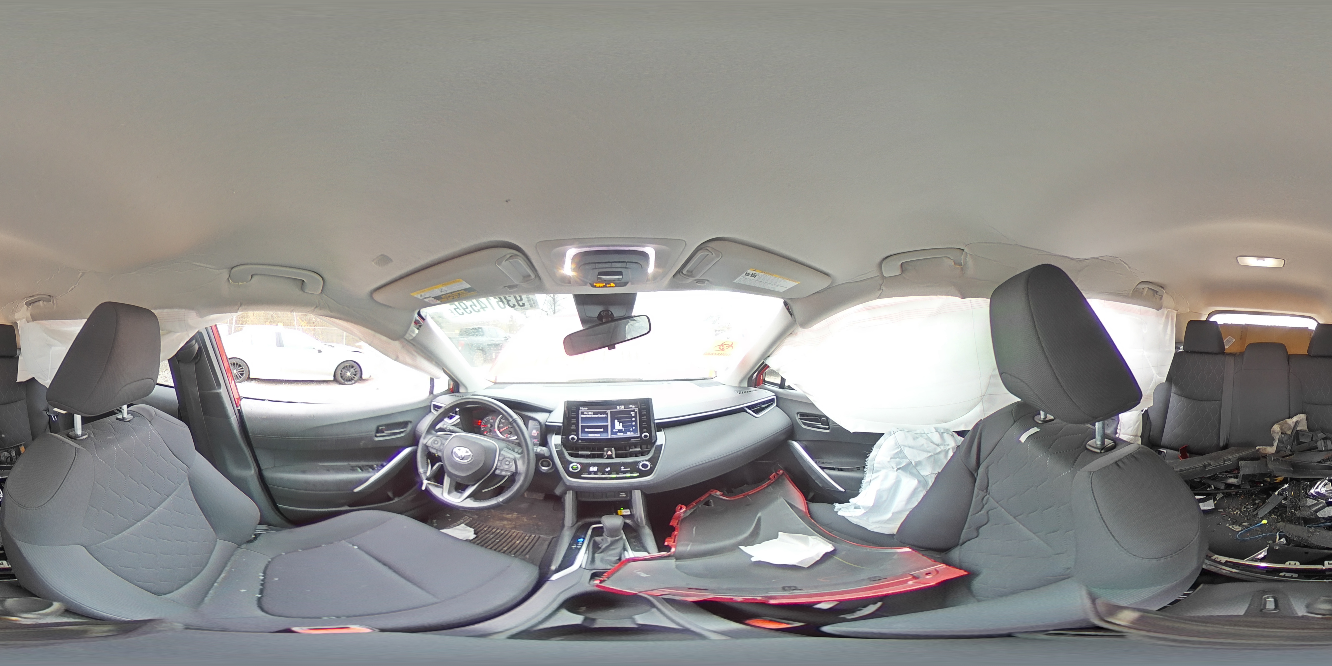 2022 Toyota Corolla Cross Le VIN: 7MUCAABG8NV016726 Lot: 93614595