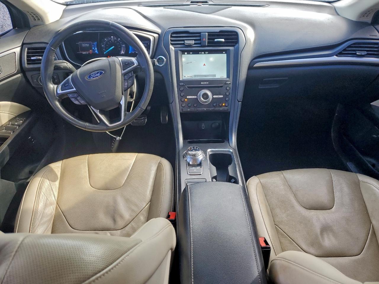 2017 Ford Fusion Titanium Hev VIN: 3FA6P0RU5HR256728 Lot: 94239385