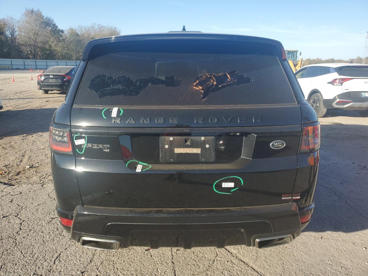2020 Land Rover Range Rover Sport Hse VIN: SALWR2SU4LA730626 Lot: 92707315