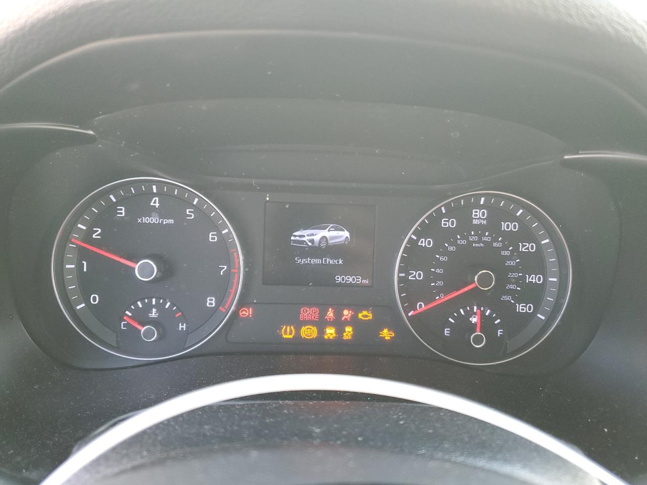 2019 Kia Forte Fe VIN: 3KPF24ADXKE018335 Lot: 90901895