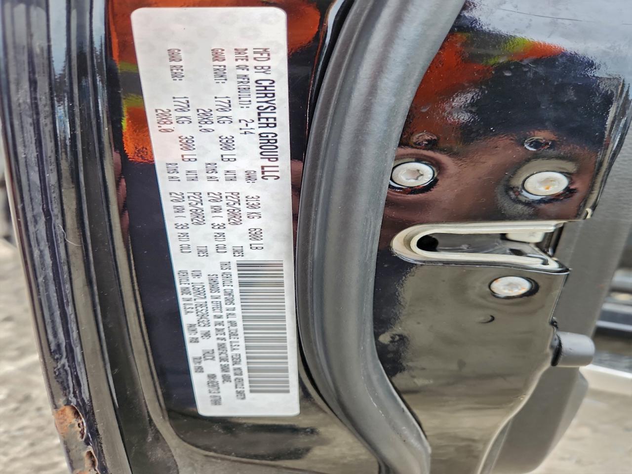 2014 Ram 1500 Slt VIN: 1C6RR7LT8ES284329 Lot: 94181325