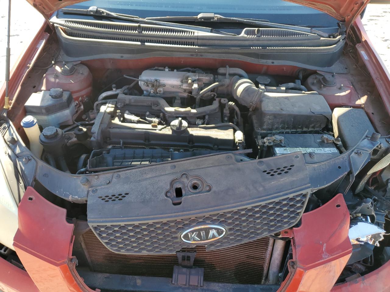 2008 Kia Rio Base VIN: KNADE123486333310 Lot: 91370295