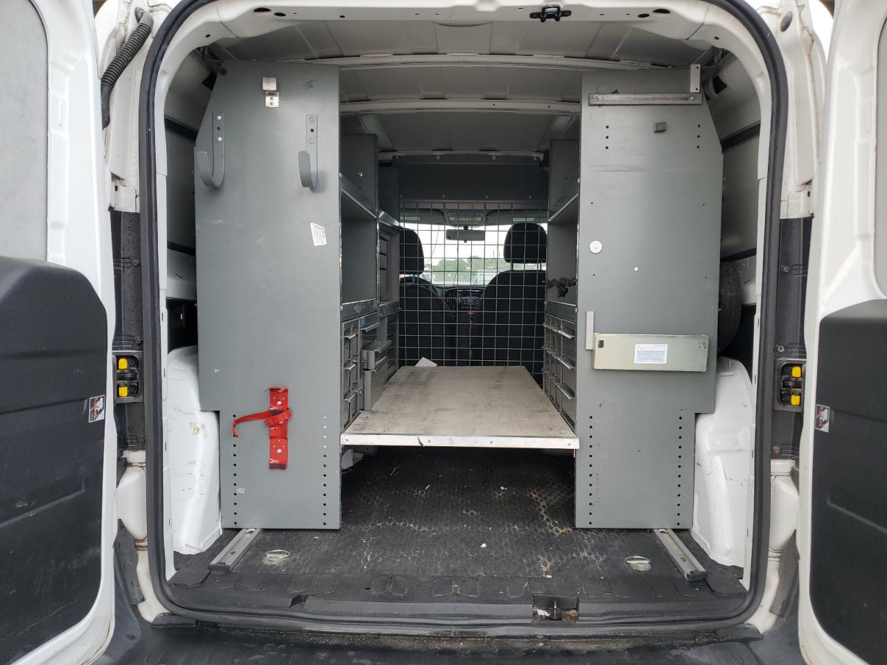 2018 Ram Promaster Utility / Service Van VIN: ZFBERFAB1J6L46784 Lot: 91985585