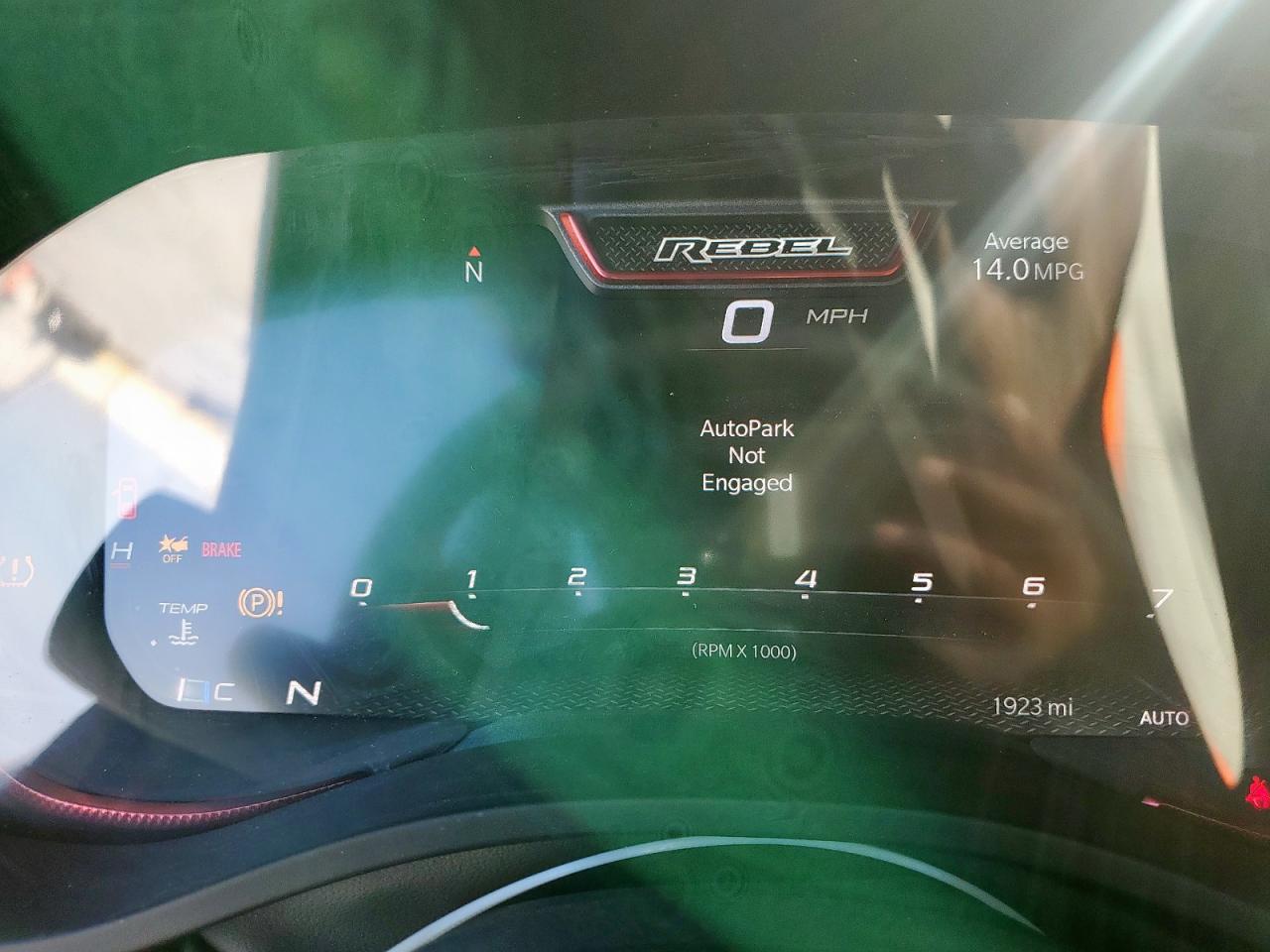 2025 Ram 1500 Rebel VIN: 1C6SRFLP7SN738157 Lot: 92823015