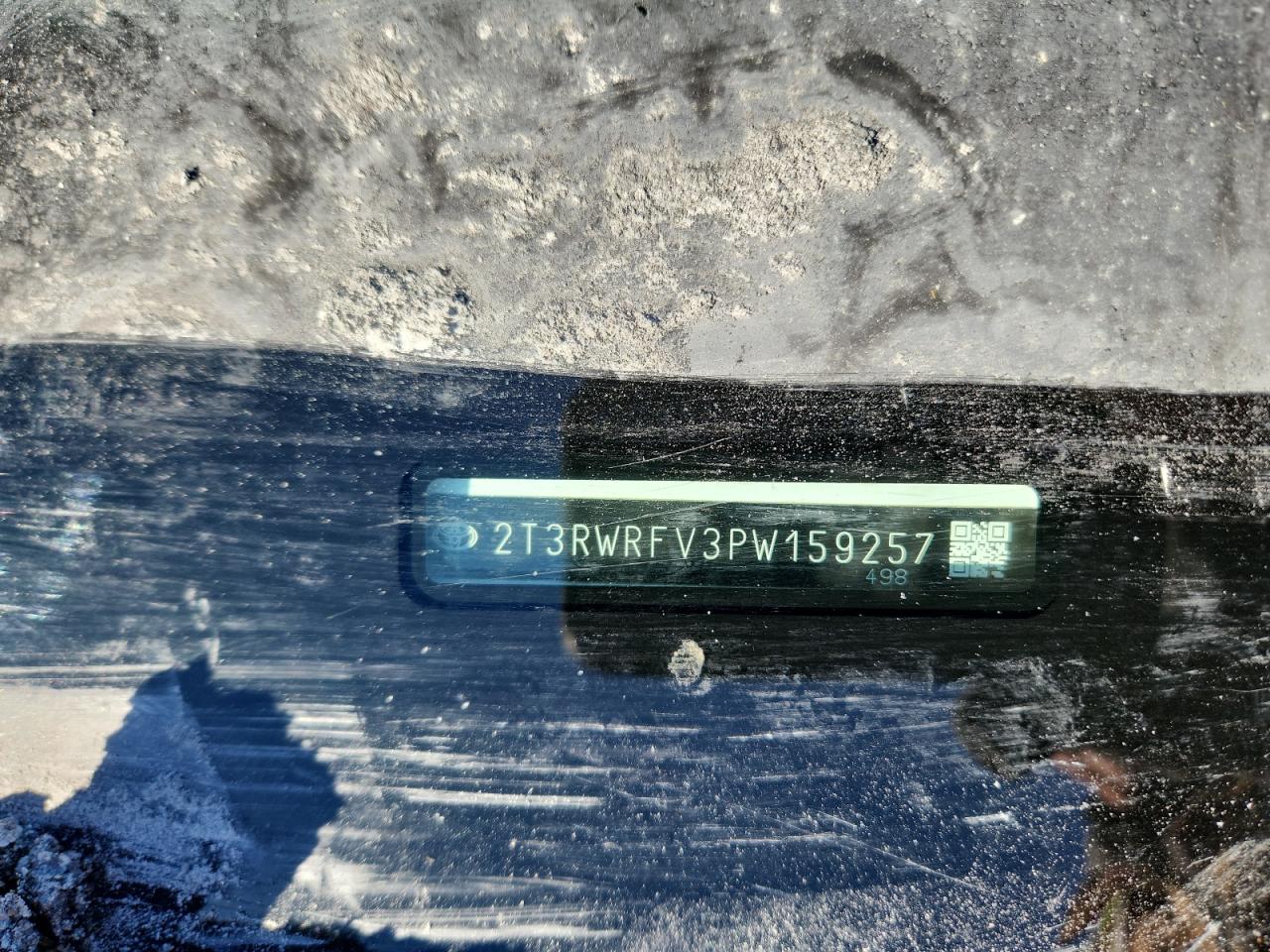 2023 Toyota Rav4 Xle VIN: 2T3RWRFV3PW159257 Lot: 91105755