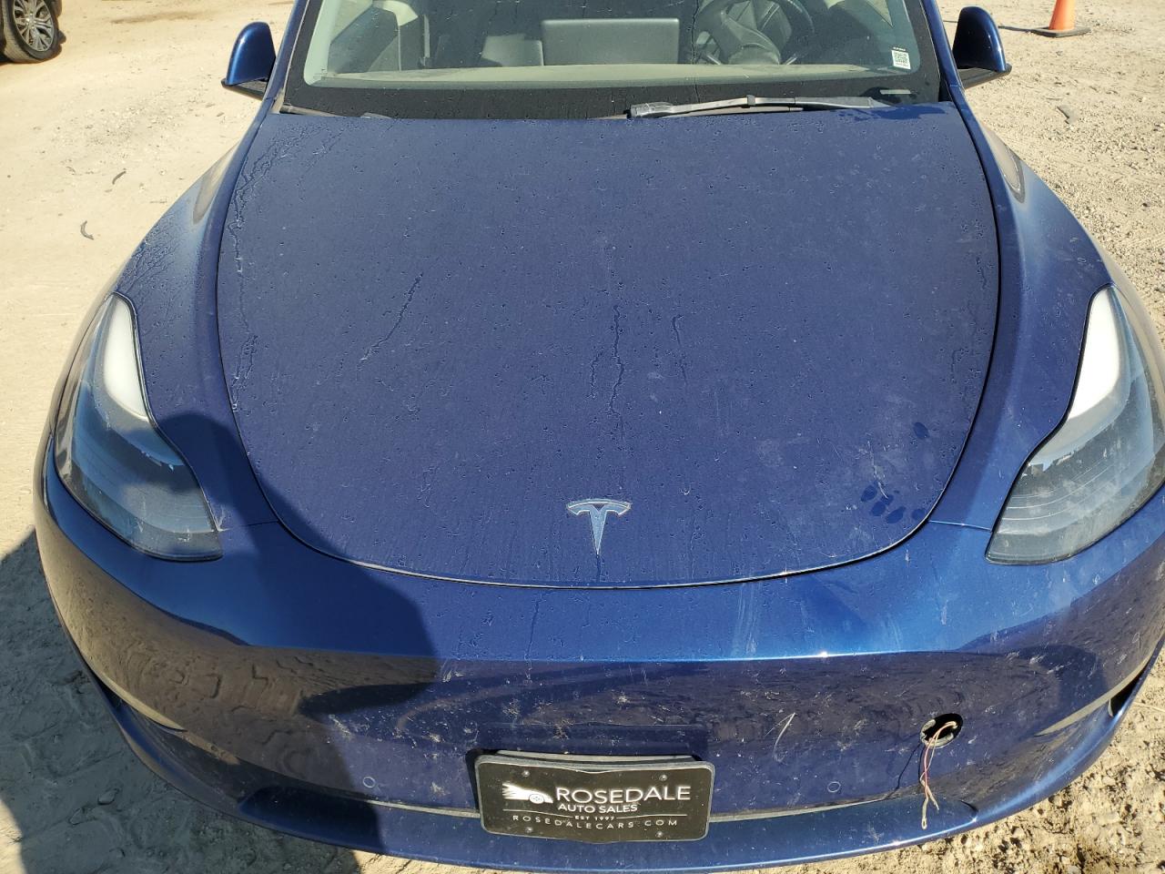 2021 Tesla Model Y VIN: 5YJYGDEF5MF239876 Lot: 91618705