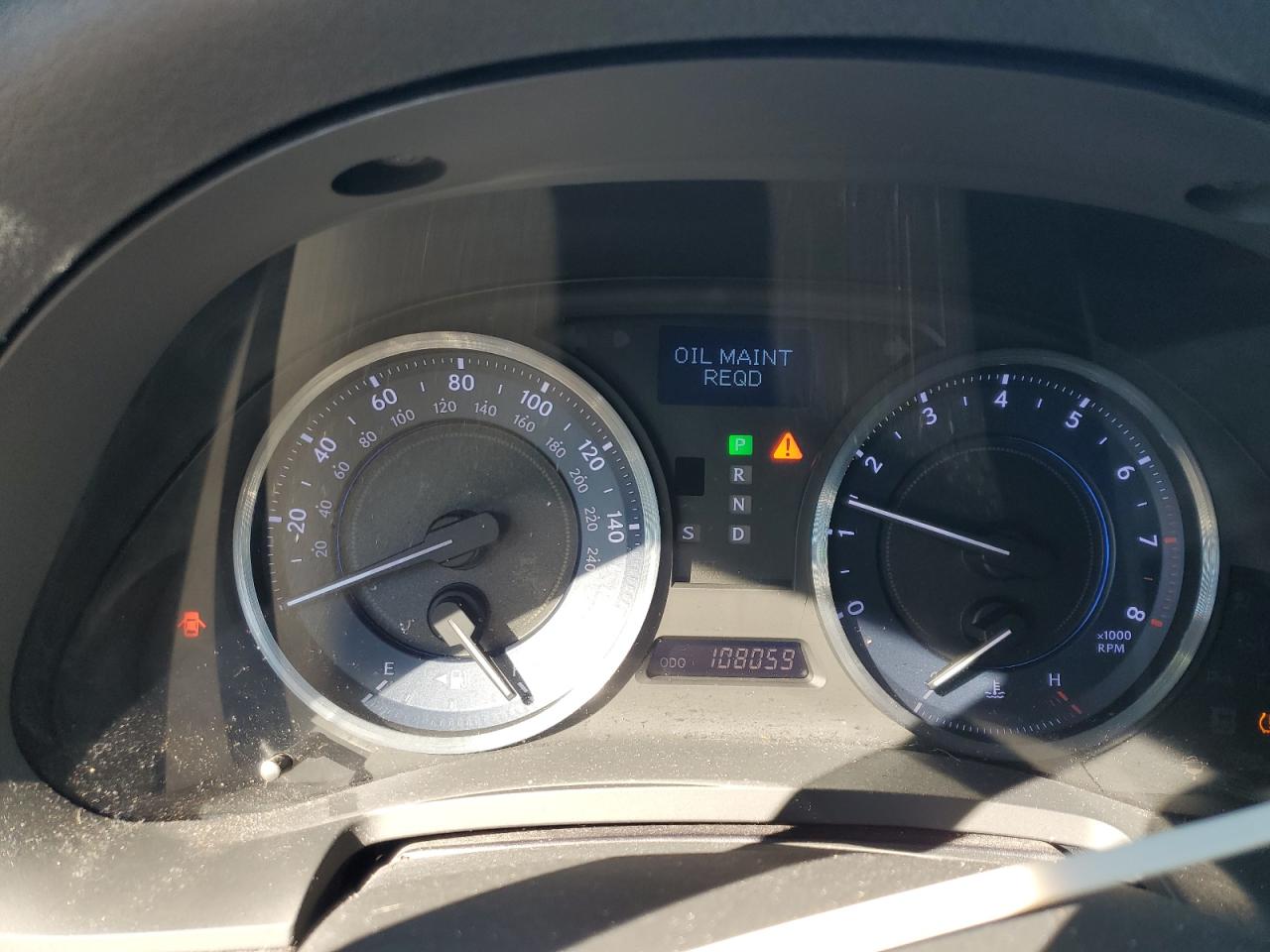 2012 Lexus Is 250 VIN: JTHBF5C20C5166476 Lot: 91639335