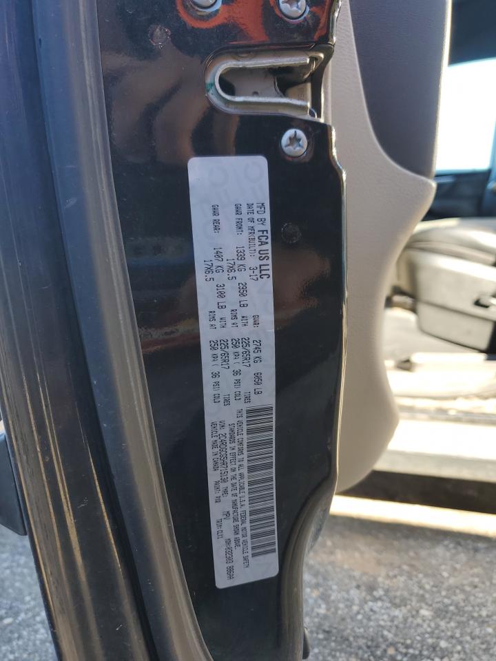 2017 Dodge Grand Caravan Sxt VIN: 2C4RDGCG5HR715130 Lot: 91874365