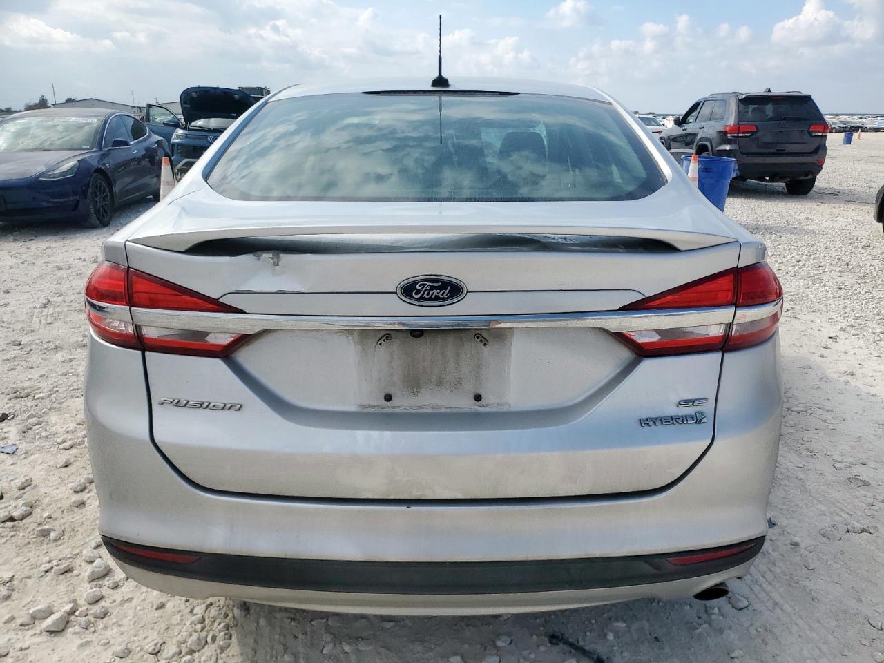 2018 Ford Fusion Se Hybrid VIN: 3FA6P0LU0JR169866 Lot: 92786385