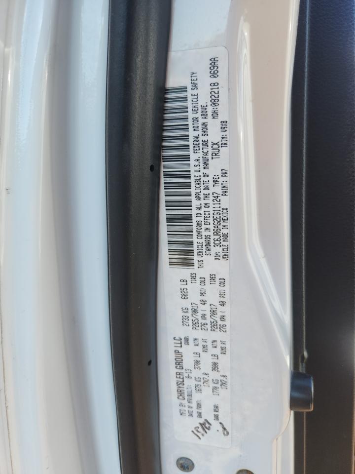 2014 Ram 1500 St VIN: 3C6JR6AG2EG111247 Lot: 93266695