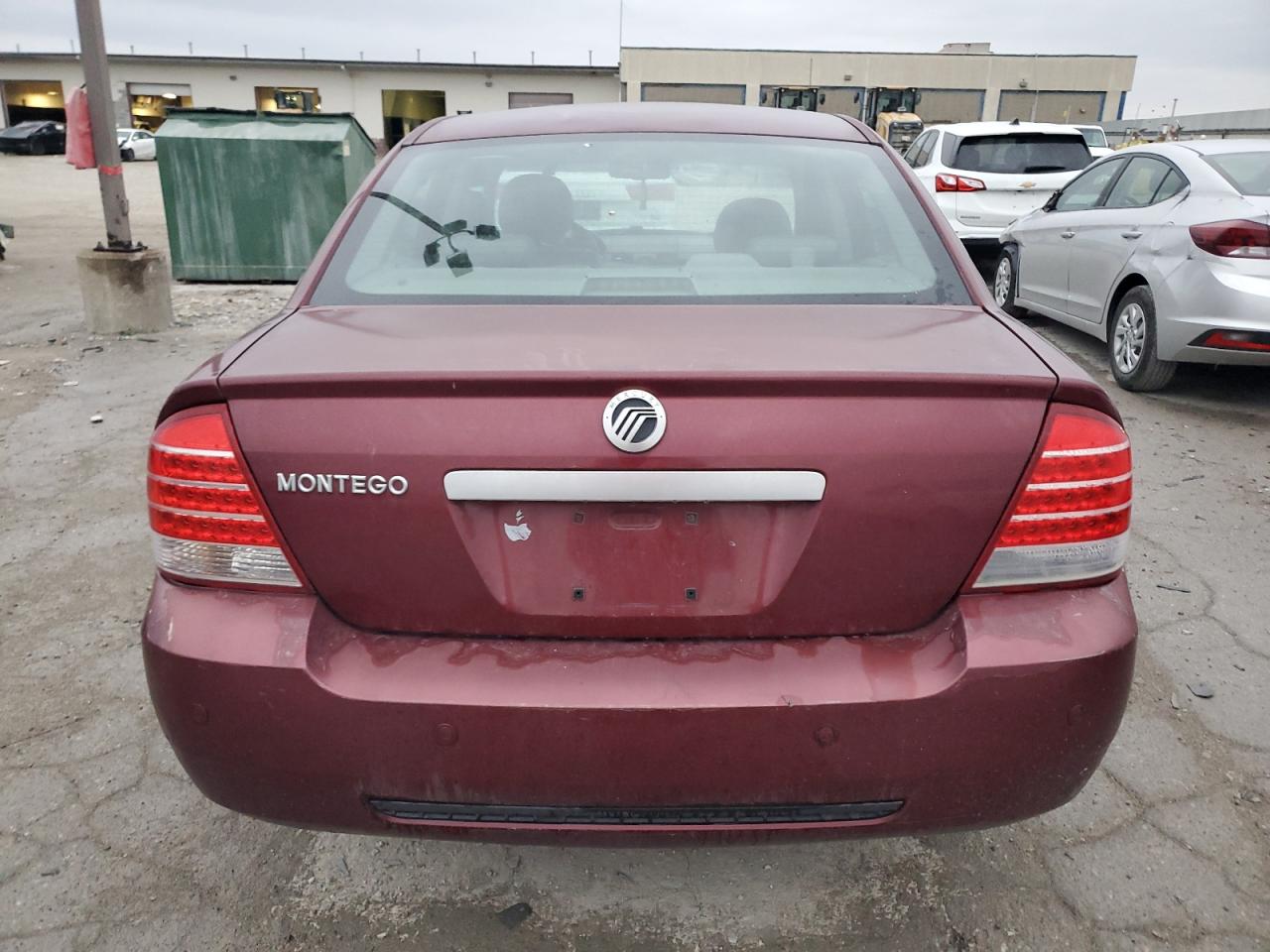 2006 Mercury Montego Luxury VIN: 1MEFM40156G604284 Lot: 91771605