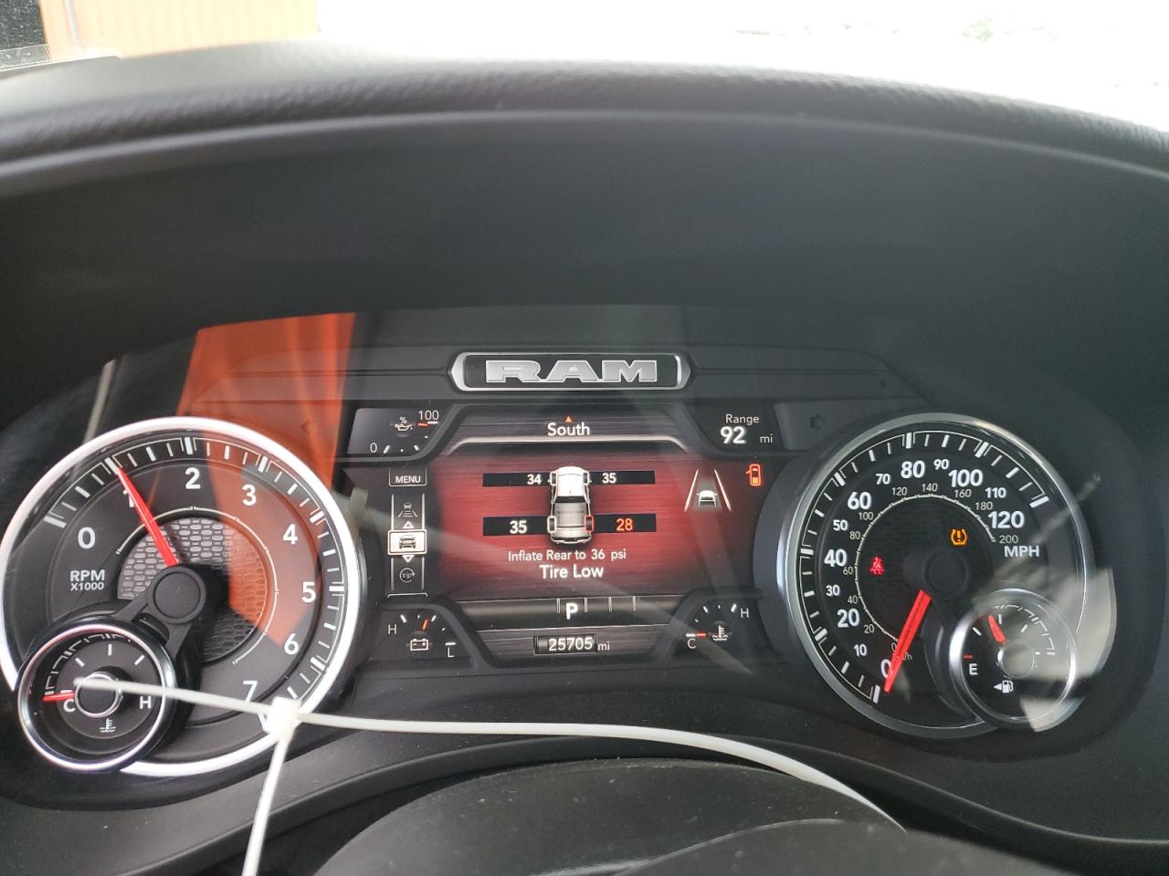 2025 Ram 1500 Big Horn/Lone Star VIN: 1C6SRFFP0SN562192 Lot: 91766745