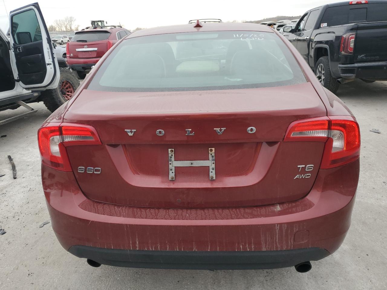 2012 Volvo S60 T6 VIN: YV1902FH6C2113065 Lot: 93215675